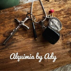 Alquimia by Ady Silver and Black Necklace